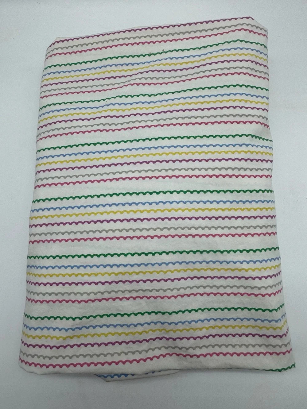 Land of Nod Multicolor Crib Sheet